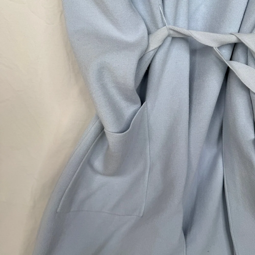 Babaton Ty Cardigan Long Sky Blue Medium